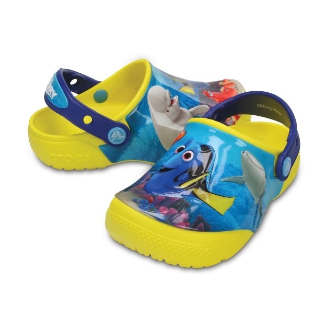 Saboti Crocs Crocs FunLab Dory Galben - Lemon - imagine 5